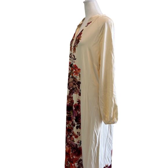 Soft Surroundings Maxi Dress Floral Romantic Boho Long Sleeve Cottagecore - Picture 4 of 12